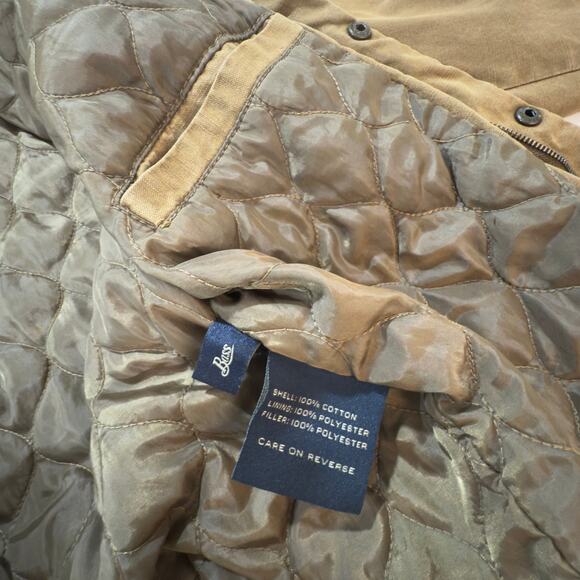 G.H. Bass Mens Brown Utility Style Farm Jacket Size Mens Medium (31) - Picture 5 of 9